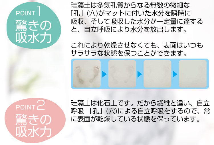 HELLOKITTY 珪藻土バスマット Lサイズ 60cm 珪藻土マット 珪藻土 バスマット ノンアスベスト 吸水マット 足拭きマット 足ふきマット バスマット 速乾 良好 水切り マット 大きいサイズ お風呂マット 水切りマット 吸水 抗菌 国内版権 SR-KBM-001