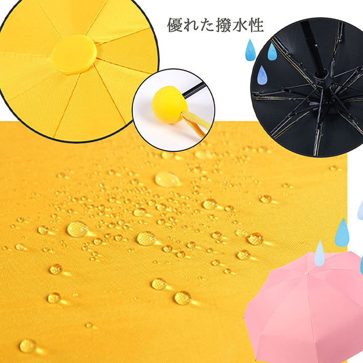 傘 折りたたみ傘 雨傘 日傘 折りたたみ 大きめ 大きい メンズ レディース 折り畳み傘 丈夫 コンパクト ケース 晴雨兼用 UVカット 遮光 頑丈 8本骨 ポーチ付き 耐風 撥水 雨 防災グッズ