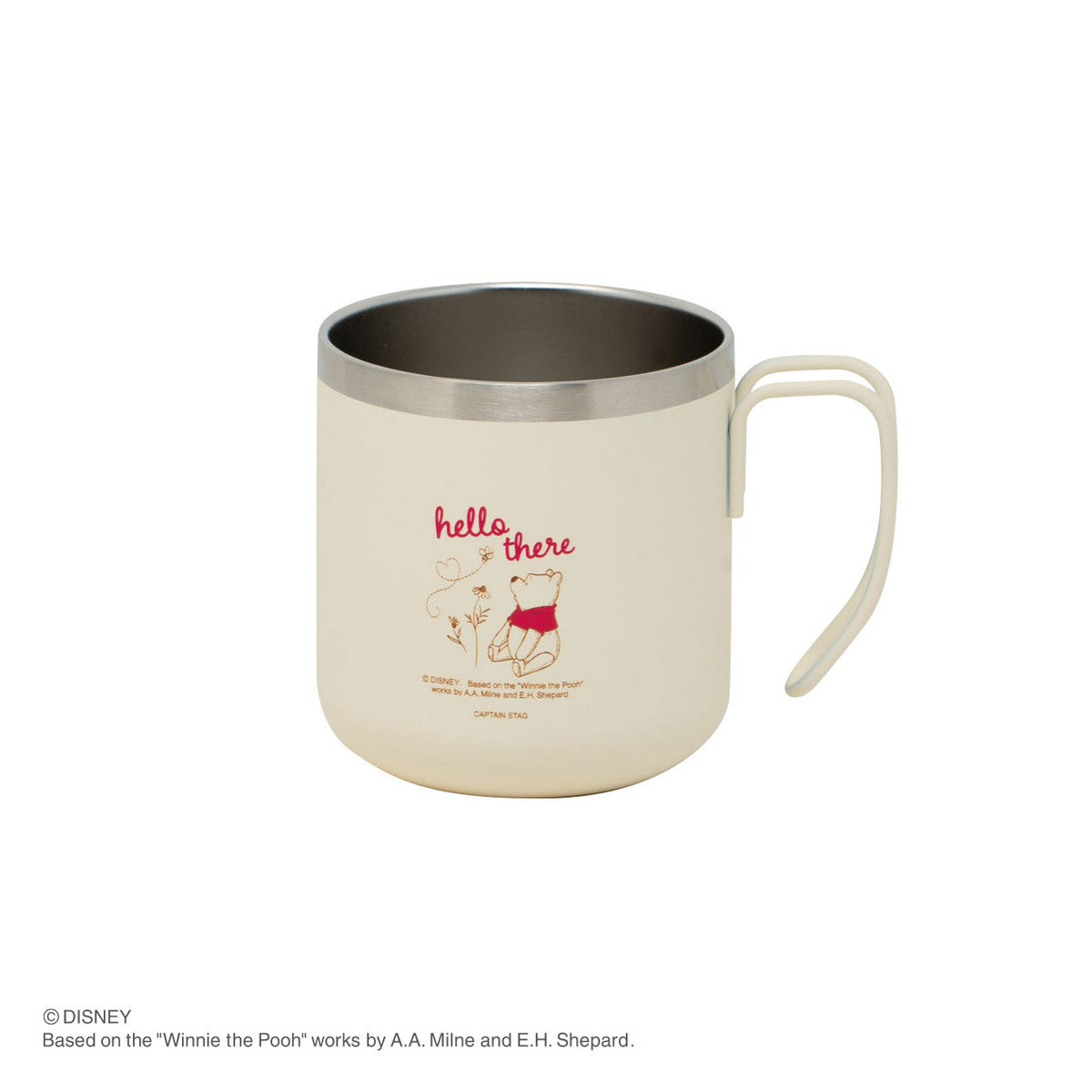 ディズニー ダブルステンレスマグカップ 300(くまのプーさん/こんにちは)