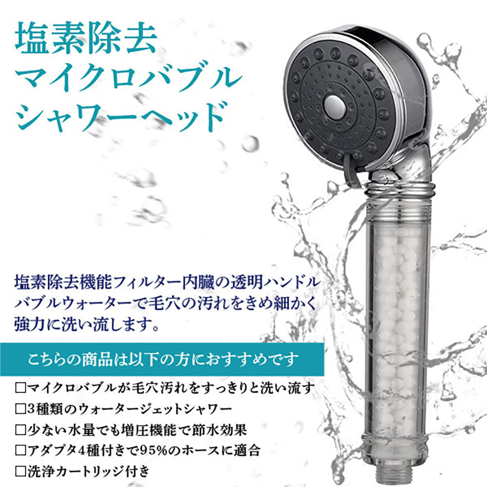 シャワーヘッド&シャンプー&タオルセット 増圧ナノバブルシャワーヘッド スピカココ 全身シャンプーEX詰替500ml シルク100% ボディタオル ボディウォッシュタオル 国産 風呂 ナノバブル 節水 3段階 マイクロバブル