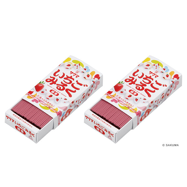 2個セット カメヤマ コラボ線香 いちごみるく お香 ミニ寸 線香 コラボ かわいい 好物線香 故人の好物シリーズ 供養 仏壇 お墓参り ご供養 お盆 お彼岸 月命日 新盆見舞い お中元 お歳暮 喪中見舞 お供え ユニーク I2300-00-05