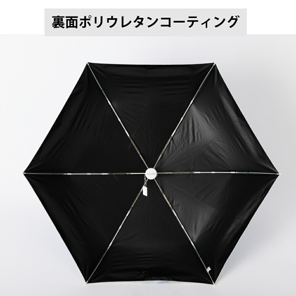 傘 雨傘 折傘 晴雨兼用 日傘 PUコーティング UVカット 遮光率 99% 子供 キッズ クマ PINK-latte ピンクラテ ブランド 55cm 女の子 可愛い かわいい おしゃれ グラスファイバー骨 オフホワイト ライトブルー パープル 通園 通学 入園 入学