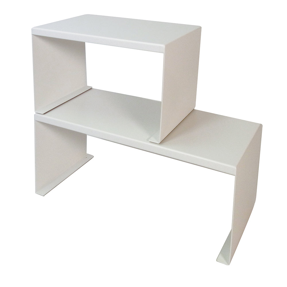 キッチンラック シンク下 収納ラック 22×15×13cm ホワイト アレンジフリー HC-1074 調味料ラック 積み重ね スタッキング パール金属