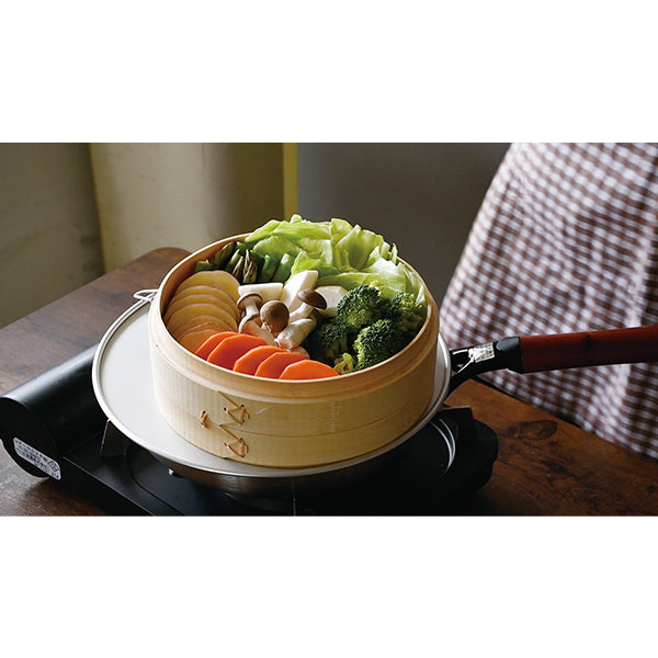 中華 せいろ蒸し器 竹製 21cm 中華家 蒸篭 竹 せいろ 竹せいろ 蒸し器 中華せいろ 蒸し セイロ 竹せいろ中華セイロ 調理 天然竹 天然 中華料理 調理器具 HC-594