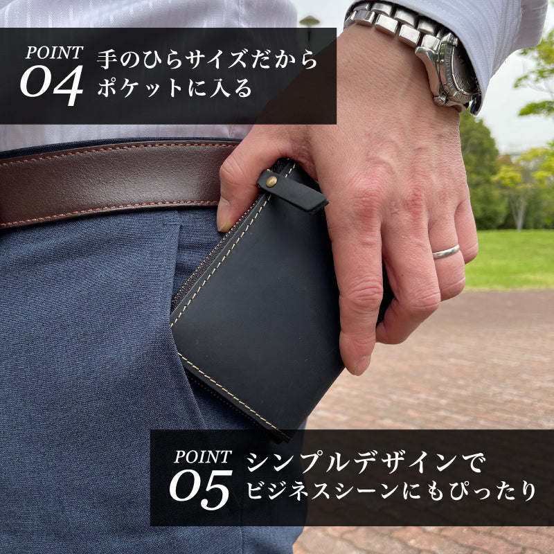 ミニ財布 大容量 メンズ クレイジーホース 牛革 ショートファスナー財布 本革 極薄 横長財布 学生 シンプル財布