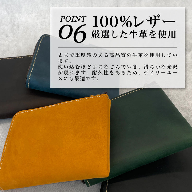 ミニ財布 大容量 メンズ クレイジーホース 牛革 ショートファスナー財布 本革 極薄 横長財布 学生 シンプル財布