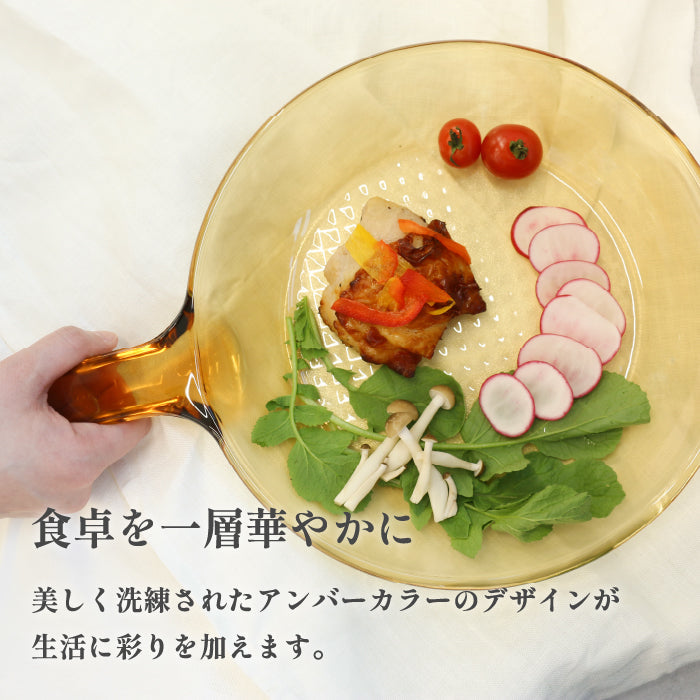 VISIONS ソースパン 2.5L ガラス鍋 片手鍋 ガラス製 オーブン対応 電子レンジ対応
