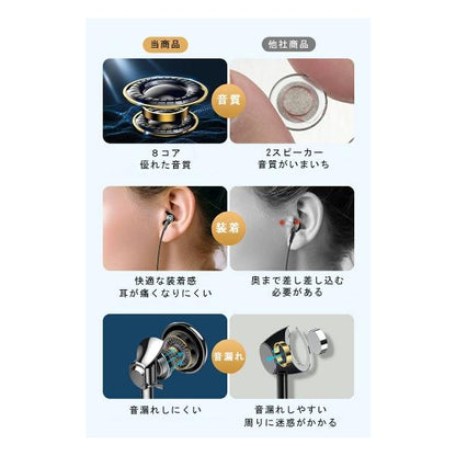 USB接続 イヤホン パソコン用イヤホン usbイヤホン マイク USB マイク付き zoom リモート会議 イヤフォン イヤホンマイク 会議