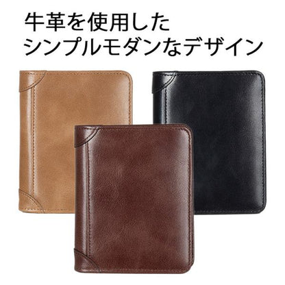 財布 メンズ 財布 レザー 本革 ラウンドファスナー 牛革 多機能 大容量 二つ折り ミニ財布 大人 ウォレット スキミング防止 プレゼント ギフト 耐久性