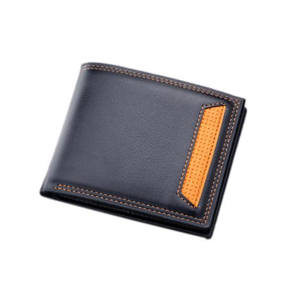 札入れ 財布 二つ折り財布 2つ折り 小銭入れなし コンパクト 多機能 合皮 PUレザー ヴィンテージ 大容量 ウォレット 仕事 誕生日 プレゼント 多機能 送料無料