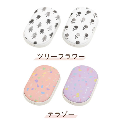 充電式カイロ 2個セット エレス イーカイロ シェア e-Kairo Share 電気カイロ モバイルバッテリー ライト付き かわいい USB充電 ハンドウォーマー 2WAY 小型 携帯用 冬 防寒 あったかグッズ ギフト エコ