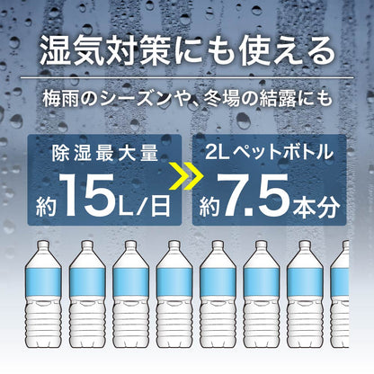 スポットエアコン 工事不要【これ1台で冷暖房】ダクトレス スポットクーラー ヒーター 除湿 1台3役 リモコン付 キャスター付 DL-T2604 スリーアップ