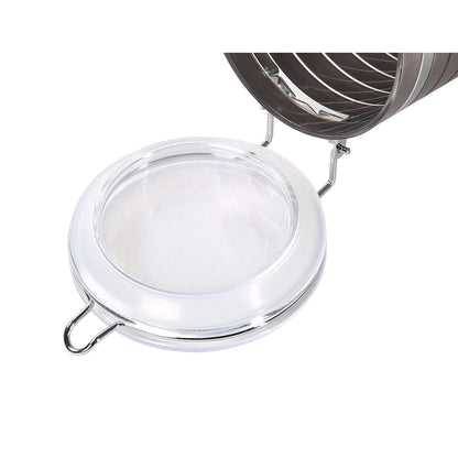 キャニスター 密閉保存容器 1000ml (1L) ブレイクタイム ロック式 HC-1387 コーヒー ガラス製 調味料入れ 密封 パール金属
