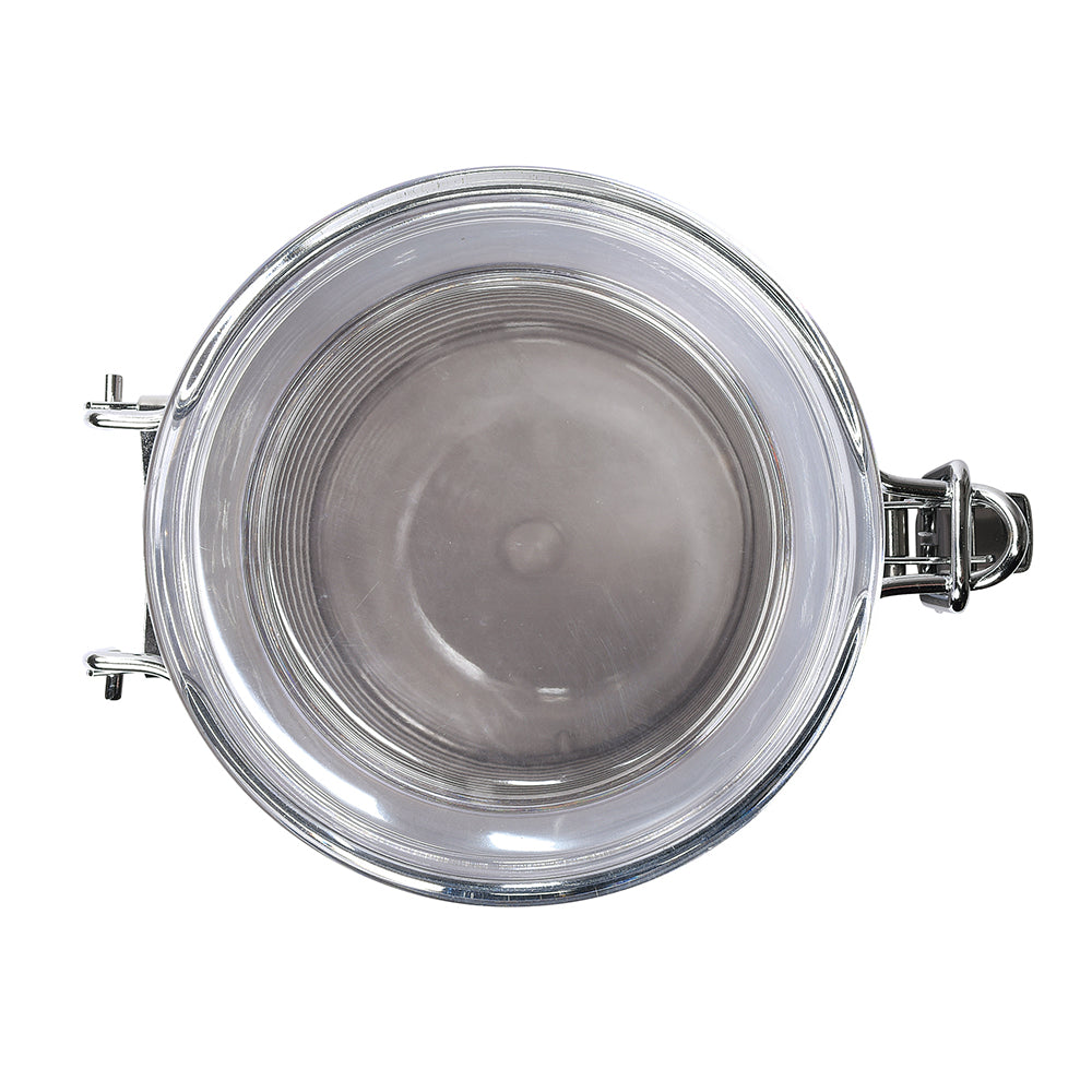キャニスター 密閉保存容器 1000ml (1L) ブレイクタイム ロック式 HC-1387 コーヒー ガラス製 調味料入れ 密封 パール金属
