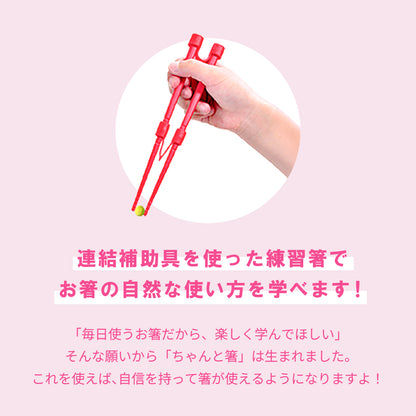 ののじ はじめてのちゃんと箸 SS 16cm トレーニング箸 しつけ箸 子供 持ち方 矯正