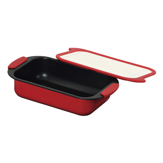 電子レンジ専用 調理器具 スピードクック 角型 深型 HC-103 パール金属 | 焼き魚 魚焼き 焼く 蒸す 煮る 炊く 茹でる 加熱 温め 煮込み アルミメッキ鋼板(内面/ふっ素樹脂塗膜加工 外面/シリコーン樹脂塗装 底面/発熱シリコーンゴム) レンジ調理